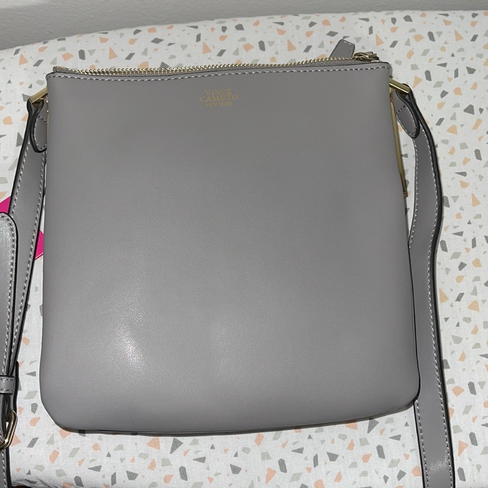 New With Tags | Vince Camuto Gray Crossbody